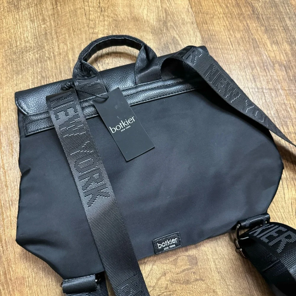 NWT Botkier New York Mini Trigger Backpack Black
